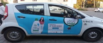 Car Wrap Advertising , Cab Back Seat Advertising in Raipur